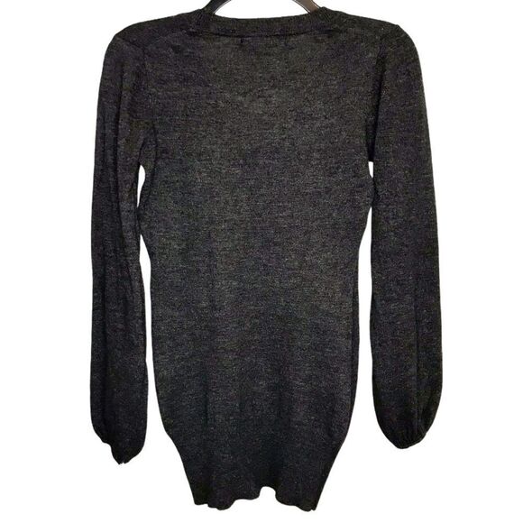 BCBG MaxAzria Angora/Wool Rhinestone Sweater sz M - Picture 2 of 6
